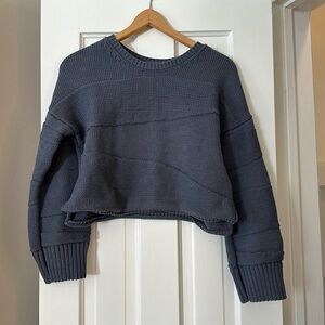 Micaela Greg Uma Sweater in Anchor, Size S, Great Condition!